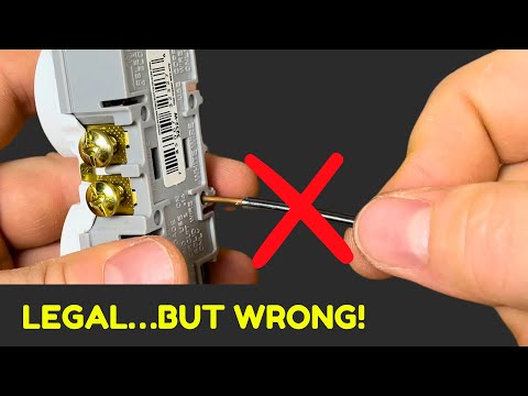 Electrical 101: Wire an OUTLET | Make a PERFECT J-Hook!