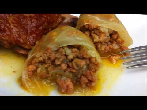 SARMA - SERBIAN CABBAGE ROLLS - SARMA
