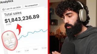 $1.8m tiktok dropshipping in 30 days (showing you my actual viral videos and how to create them)