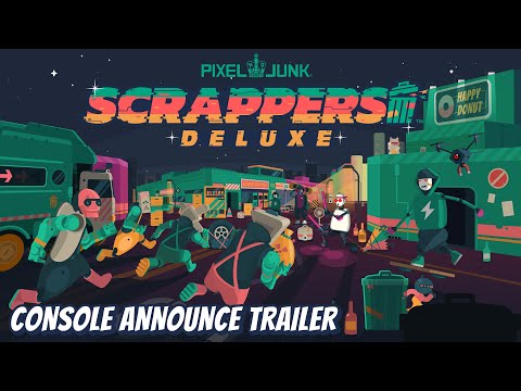 PixelJunk Scrappers Deluxe Announce Trailer | PC | PS5 | Nintendo Switch thumbnail