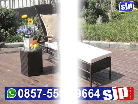 KERAJINAN TERBAIK!!!  Kursi Malas Rotan Minimalis, Desain Kursi Rotan Santai Panjang,