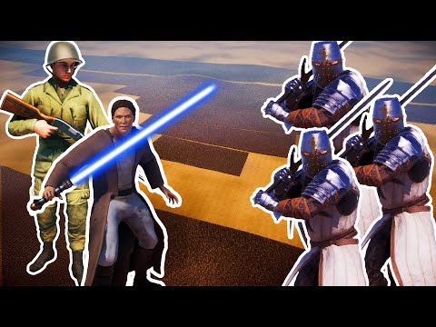 23 MILLION HEAVY KNIGHTS vs 230,000 JEDI KNIGHTS + 500,000 AMERICAN SOLDIER SHOTGUN | UEBS 2