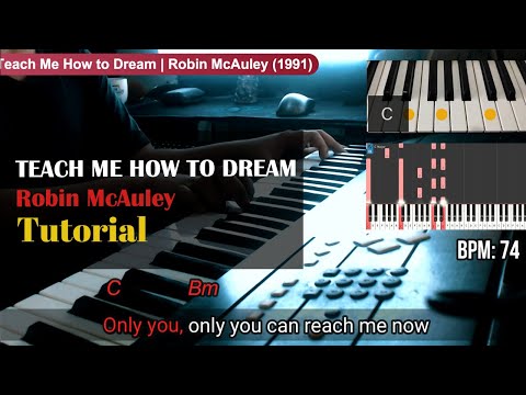 Teach Me How to Dream - Robin McAuley | How to Play with Chords Tutorial | OST If Looks Could Kill