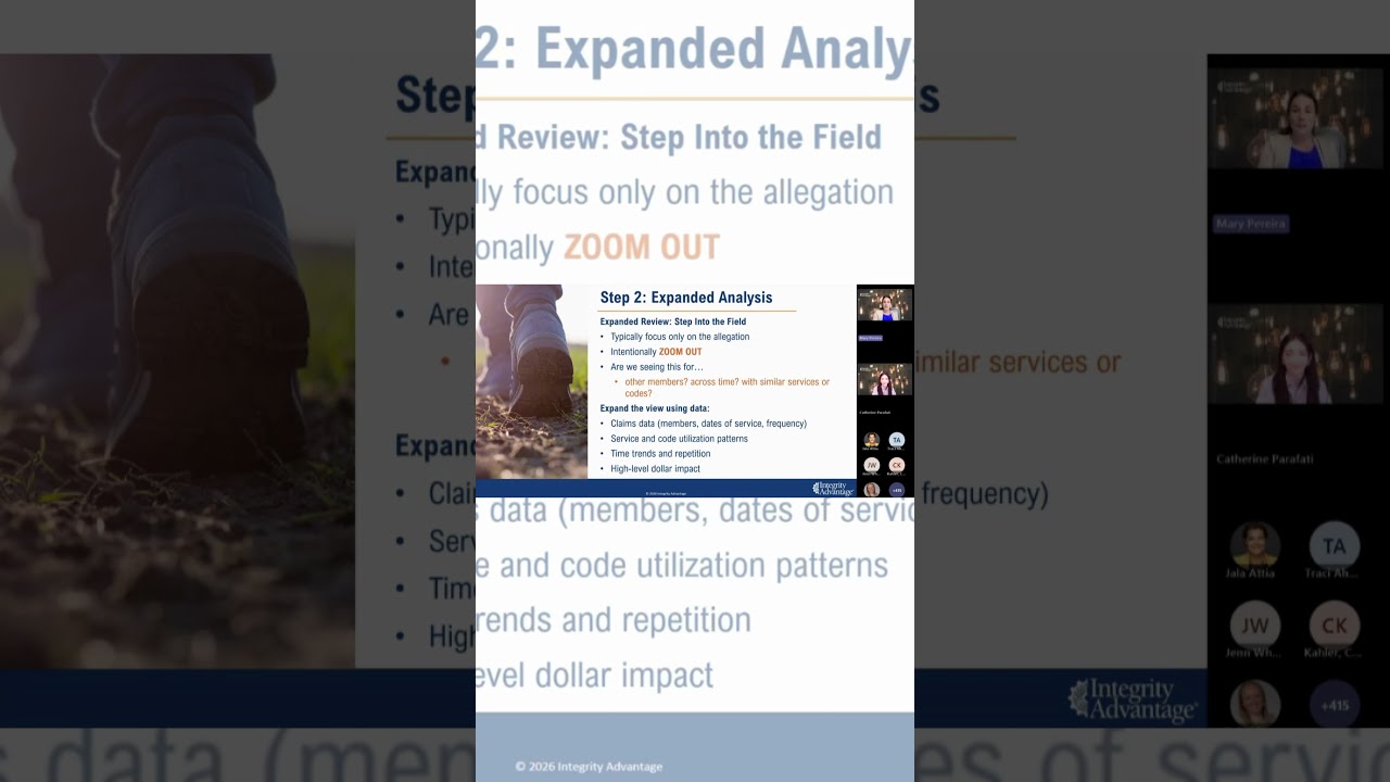 Webinar Clip: Step 2 of the 3-Step Investigative Framework - How to Expand Intentionally
