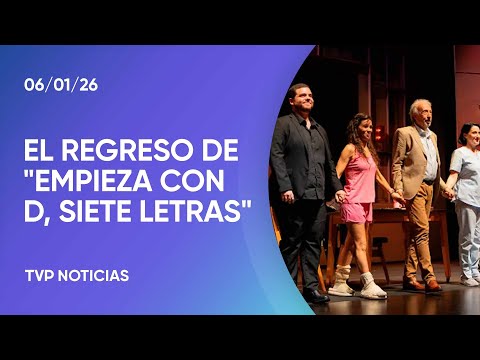 Nueva temporada de “Empieza con D, 7 letras” en el teatro Politeama