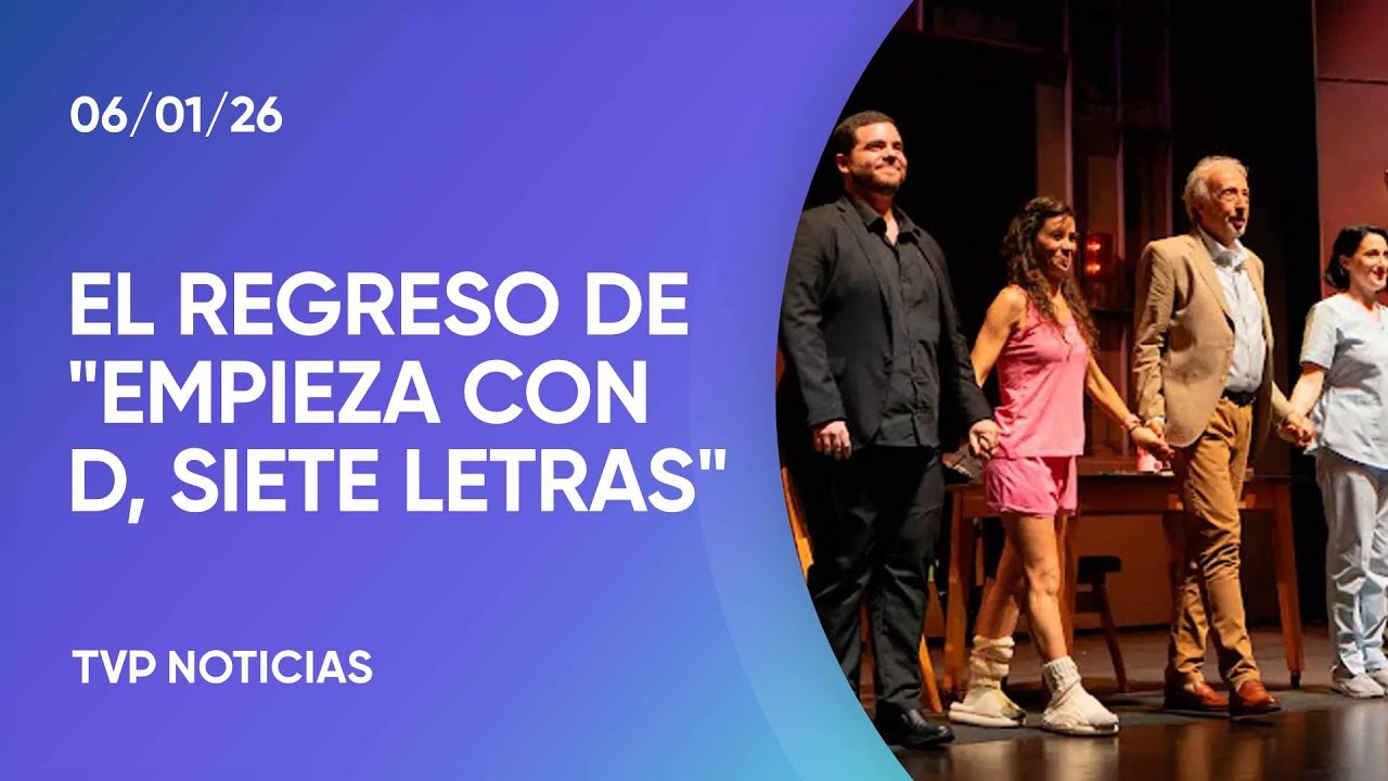 Nueva temporada de “Empieza con D, 7 letras” en el teatro Politeama