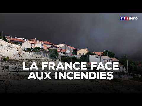 La France face aux incendies : page spéciale dans le JT de 20H