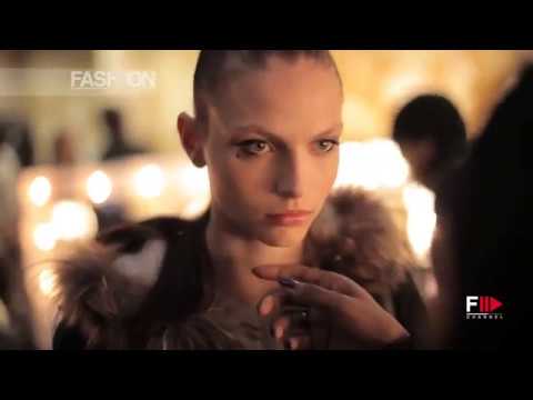 MAXIME SIMOËNS Backstage Spring Summer 2012 Haute Couture Paris