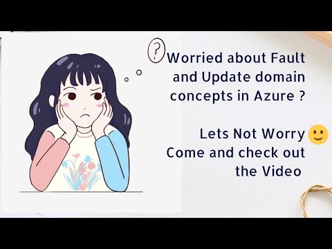 Azure Update and Fault Domains