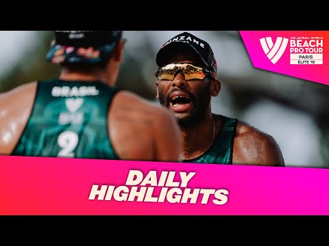 Daily Highlights Men's - Day 2 | Highlights Paris 2023 #BeachProTour