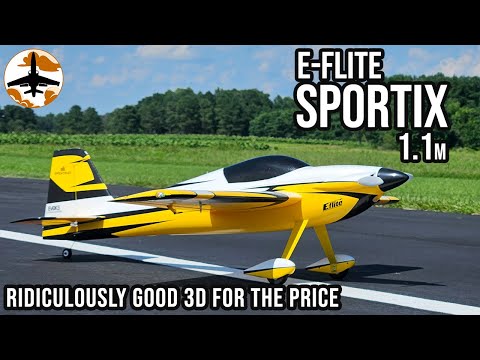 The Most Underrated 3D Plane - E-flite Sportix 1.1m Review