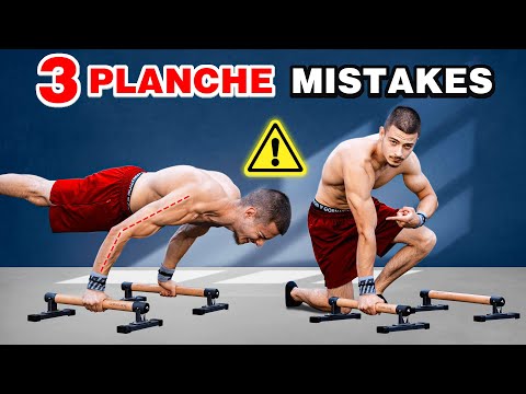3 Planche Mistakes to Avoid - For Beginners