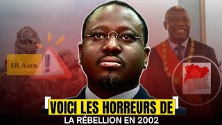 Les sacrifices des rebelles et la division du pays en 2002