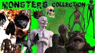 FREE HD Green Screen - BEST MONSTERS &amp  CRE