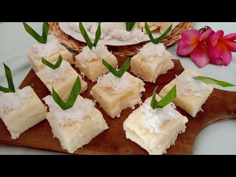 Cara bikin getuk lindri tanpa cetakan praktis & mudah I Getuk singkong jajanan tradisional Indonesia