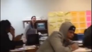 Mad Teacher Tells Students To Shut The Hell Up😂