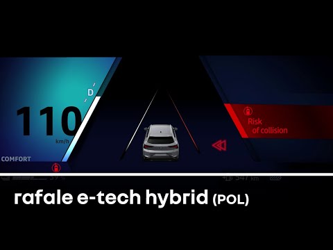 zapobieganie awaryjnemu opuszczeniu pasa ruchu - Rafale E-Tech Full hybrid - Renault