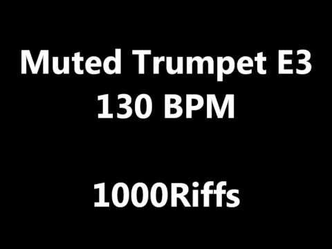 Muted Trumpet E3 Metronome : 130 BPM - Beats Per Minute