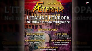 ÆTERNA 2024  - L'Italia e l'Europa nel nuovo mondo multipolare