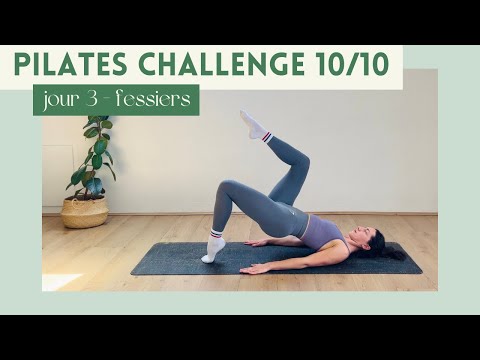 10 Minute Pilates for the Glutes | Intermediate | 10/10 CHALLENGE | Day 3