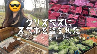 【ヨーロッパ留学生の暮らし】買い物vlog撮りながら携帯盗まれた話でもする？