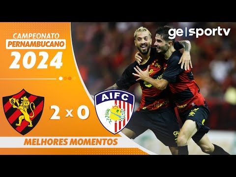 Gols e lances de Sport x Afogados