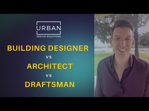 Building Designer Vs Architect Vs Draftsman