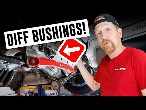 How to: Change Differential Bushings On A 350Z