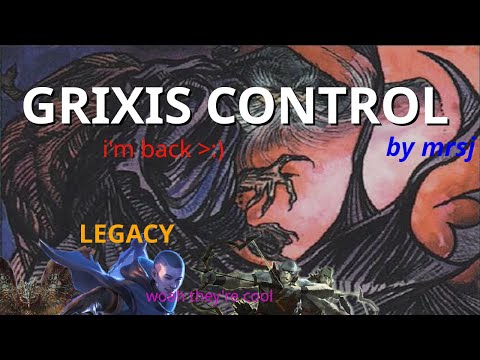RETURN OF A FAVORITE! Legacy Grixis Control w/ Hymn to Tourach! MTGO League Kaito Bowmasters Magic