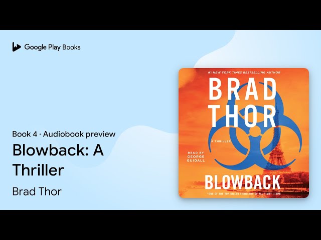 Vídeo relacionado con Blowback: A Thriller: 4 (Scot Harvath Series, The)