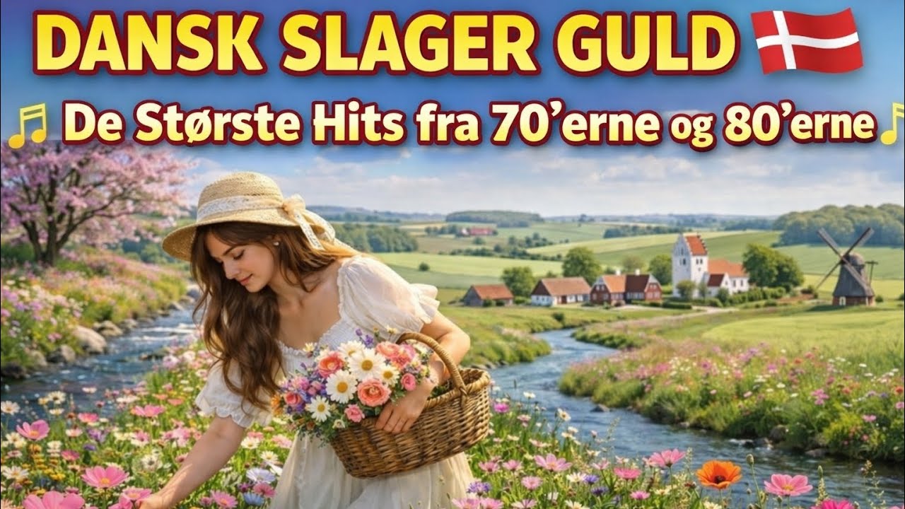 Dansk Musik Guld 🎶 | De Største Slager Hits Ever