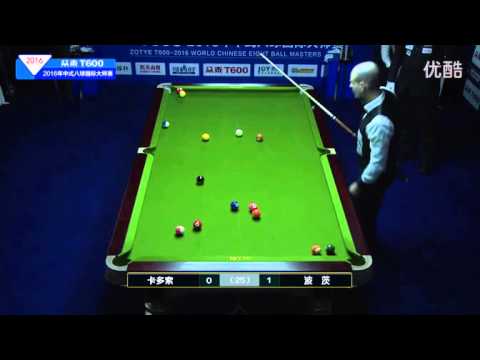 João Cardoso VS Gareth Potts - 2016 World Chinese 8 Ball Masters