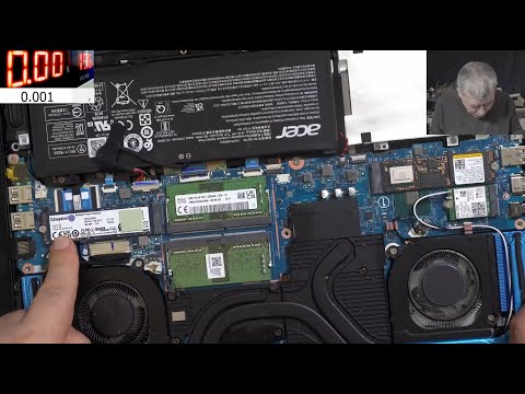 Acer Predator Helios 300 2022 model - Not charging or shutting down in heavy gaming - One fault!