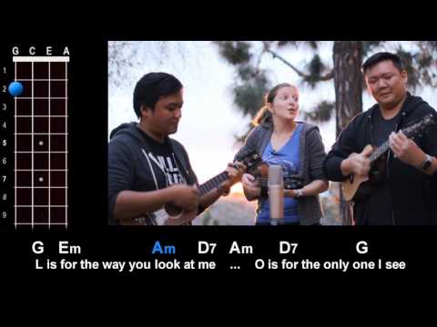 "L-O-V-E" (Nat King Cole) Ukulele Play Along!