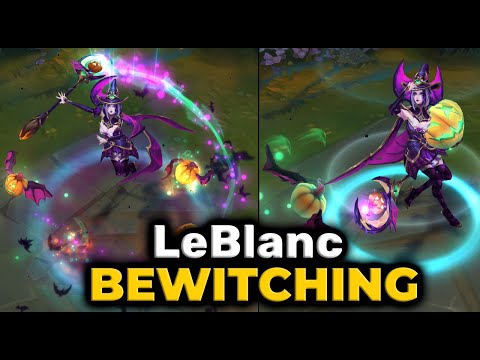 Bewitching LeBlanc Skin Preview - League of Legends