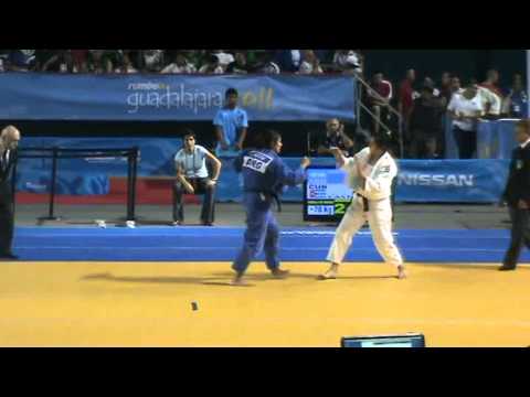 Judo Panamericano 2011 - Yelenis Castillo ( CUB ) vs Lorena Briceño ( ARG ) - 78 Kg
