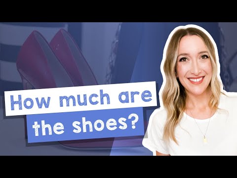 How to talk about costs and prices in English - A1 [with Emily]