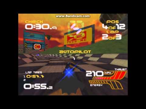 Wipeout 2097 - gameplay part 5 - PHENITIA PARK - gold