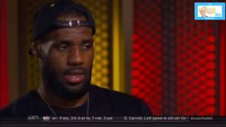 LeBron James Full Interview with Rachel Nichols | LIVE 5 20 15