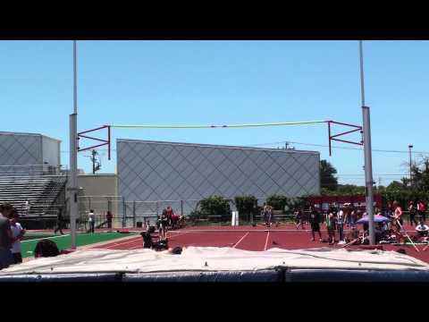 2012 NCS Bay Shore Pole Vault 11'6, new meet record