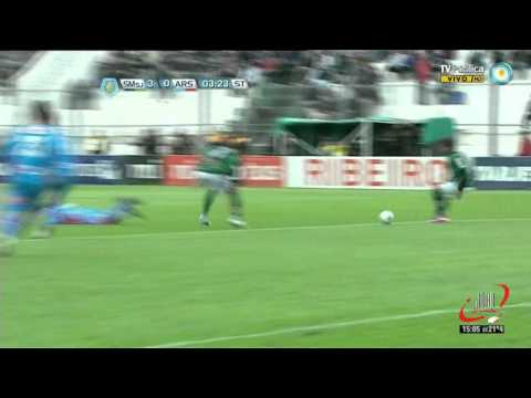 GOL DE OSORIO - SAN MARTÍN DE SAN JUAN 4 ARSENAL 0 - FECHA 6 (08 09 2012)