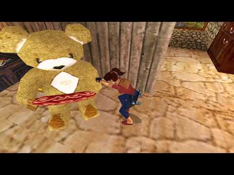 TRLE 2004.08.17 - Lara and the Horse