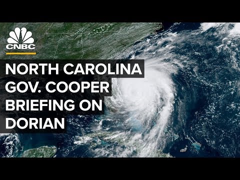 North Carolina Gov. Cooper gives an update on Hurricane Dorian – 09/05/2019