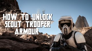 Star Wars Battlefront How To Unlock Scout Trooper Armour Tutorial