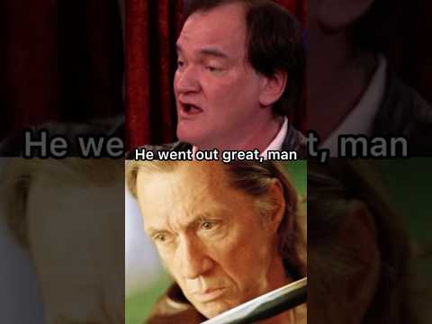 Quentin Tarantino On David Carradine’s Passing #killbill #tarantino #movie #kungfu #death