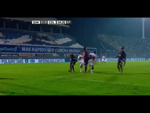 Gol de Walter Bou - Gimnasia 2 Vs 0 Colón -  Fecha 16 - Liga Argentina