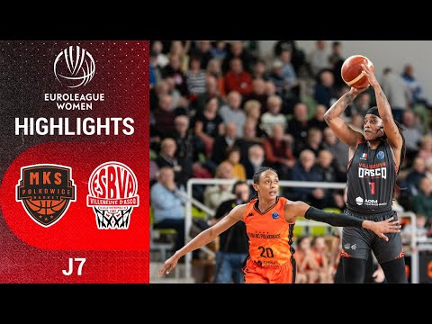 HIGHLIGHTS KGHM BC POLKOWICE 🆚 ESBVA-LM | J7 EUROLEAGUE WOMEN