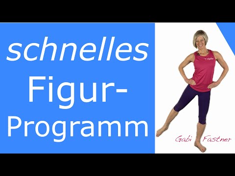 ⏱️ 15 min. schnelles Figurtraining | easy Workout im Stehen, ohne Geräte