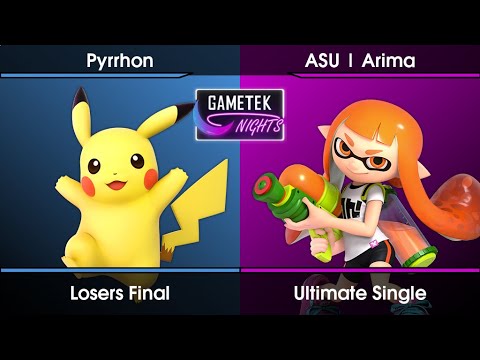 Gametek Night 2023.05 Losers Final - Pyrrhon (Pikachu) Vs. Arima (Inkling) SSBU Ultimate Tournament