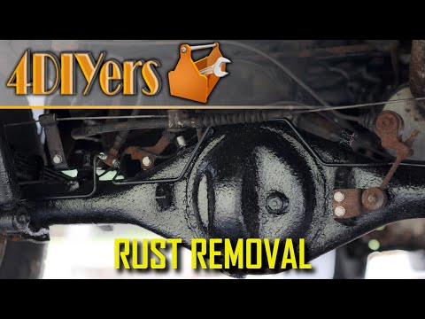 How to Remove and Paint Undercarriage Rust Using Krud Kutter